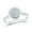 White, variant on 10K Yellow Gold Round Diamond Circle Cluster Ring 0.33cttw