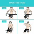 thumbnail image 4 of Hip Hamstring Support Groin Strain Brace Belt For Sciatica Leg Pain Relief, 4 of 4