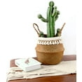 thumbnail image 4 of Cesta de flores tejida con borlas-17CM Adepaton LRWJ682-1, 4 of 5