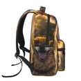 thumbnail image 3 of Fotbe Sunset Daisy Dog Pattern Casual Backpack for School, Travel, and Outdoor Activities - Durable, Lightweight, and Comfortable, 3 of 5