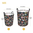 thumbnail image 5 of Daiia Autumn Fox Owl Round Laundry Basket with Handles Thickened Waterproof Circular hamper,Dirty Clothes Storage Basket for Bedroom,Bathroom,College Dorm-Medium, 5 of 8