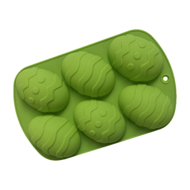 TIMIFIS Baking Mold 6 Easter Eggs Chocolate Mould DIY Baking Mould Cake Mould Kitchen Gadgets