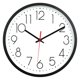 thumbnail image 1 of Reloj de pared redondo silencioso, silencioso, moderno, decorativo, compatible con cocina, oficina, casa, escuela, cafetería, 30 cm Afortunado Sencillez, 1 of 5