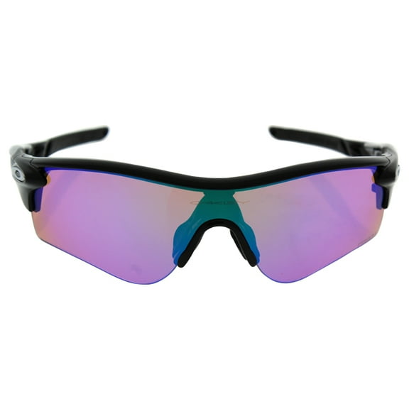 Oakley Men's Mirrored Radarlock OO9206-25 Black Wrap Sunglasses