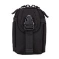 thumbnail image 2 of Advancent Accesorio pequeña bolsa impermeable al aire libre bolso de múltiples bolsillos teléfono pluma almacenamiento cintura bolsas paquete Escalada Negro, 2 of 6