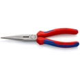 thumbnail image 1 of KNIPEX 26 12 200 Pinza de montaje (Pinzas de boca cigüeña) Con fundas en dos componentes acabado pavonado 200 mm, 1 of 1