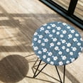 thumbnail image 3 of WIFKLSIIPG Coussin de Tabouret de Bar Texture Housse de Tabouret Ronde Rembourrée Coussin en Mousse pour Tabouret de Bar Non Bas 12 Pouces (Vert), 3 of 4