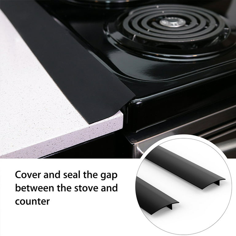 2 Pack 21 Silicone Stove Counter Gap Space Top Cover For Kitchen - 3 Colors
