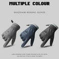 thumbnail image 6 of Nkmbld Thermal Warm Winter Gloves for Cold Weather, Waterproof Anti-Slip Warm Fleece Gloves for Cycling Biking Walking Sporting Driving Outdoor Sports, 6 of 8