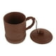 thumbnail image 4 of Taza de té de estilo chino con asa y tapa, taza de agua, taza de bebida, taza de arcilla morada, 4 of 8
