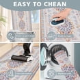 thumbnail image 6 of Boho Kitchen Rugs Sets of 3 Piece,Farmhouse Kitchen Area Rug Floor Carpet Runner Rugs,Non Slip Washable Kitchen Mats Set for Kitchen Floor Bathroom Laundry Office Sink (Colorful, 6 of 6