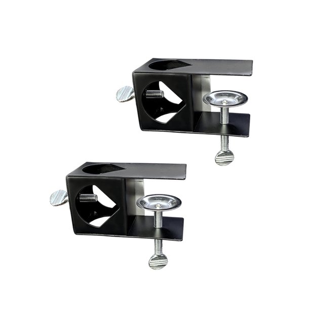 Deck Torch Clamp, Set of 2 Outdoor Torch Mount Holder, Deck or Porch
