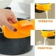 thumbnail image 2 of Colador especial para olla de cocina, deflector de borde antiderrames con clip y boquilla para verter sopa., 2 of 7