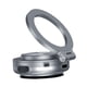 thumbnail image 3 of Soporte de teléfono para coche con ventosa y rotación universal Plata, 3 of 9