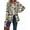 Green, variant on Women'S Plaid Shirts Long Sleeves Button Down Peplum Babydoll Jacket Oversized Casual Pocket Blouses Tops Coffee L
