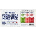 thumbnail image 5 of Cutwater Spirits Classic Vodka Soda Mixed 8 pack, 12 fl oz Cans, 5% ABV, 5 of 6