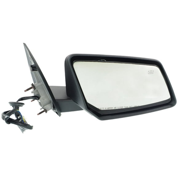 MIRROR Compatible For 2009-2013 Chevrolet Traverse 2007-2013 GMC Acadia Right Passenger Heated Power Glass Textured Black