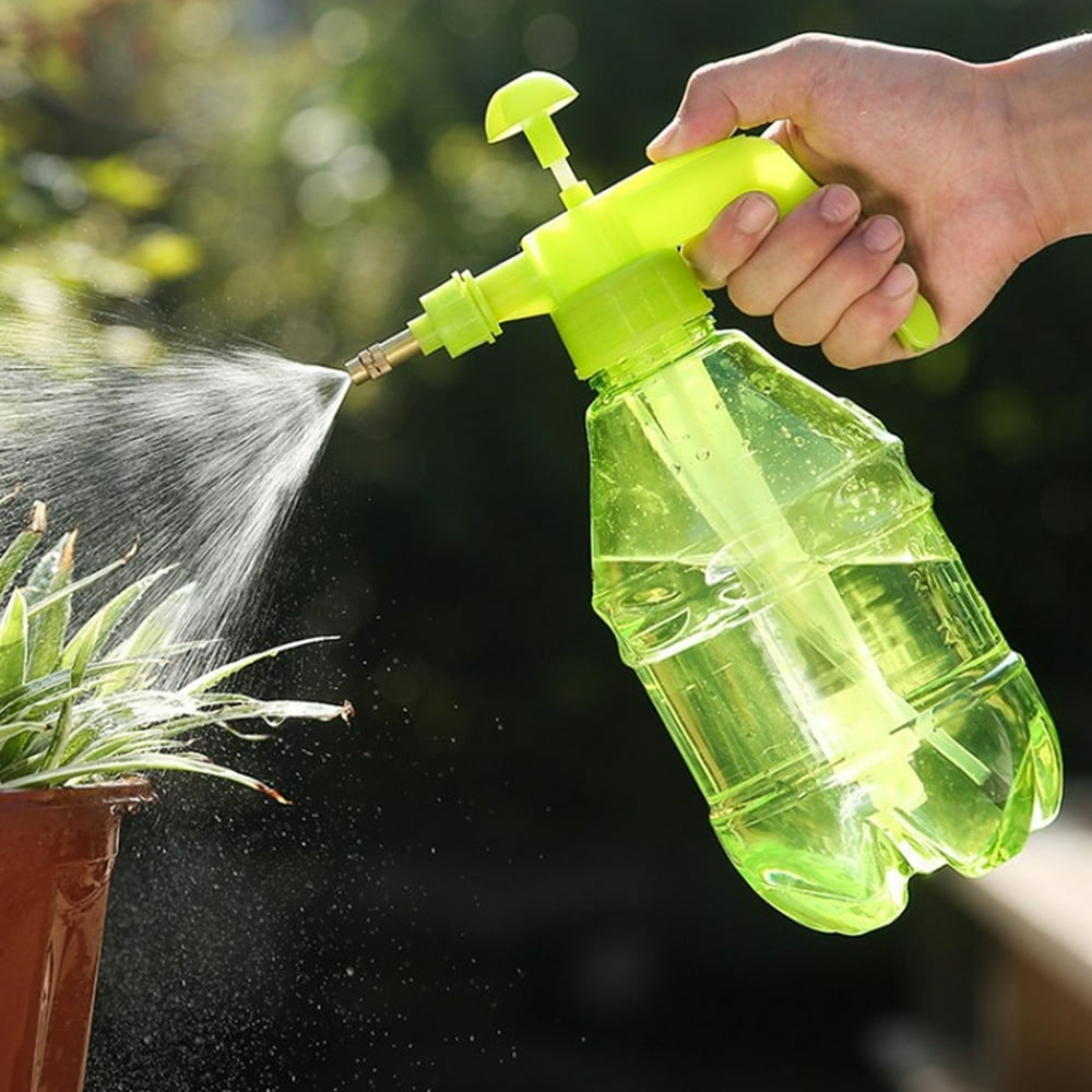 2L Air Pressure Adjustable Garden Spray Bottle Kettle Sprayer for Plant