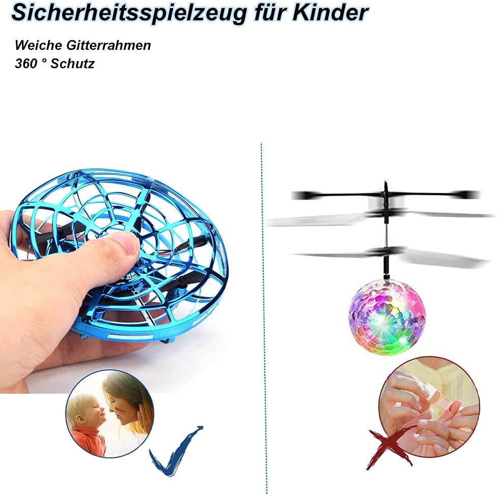 Kinder Mini Induktions Drohne UFO Fliegen Flugzeuge RC Drohne Spielzeug Geschenk 