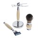 thumbnail image 5 of Set de afeitado para hombre: soporte de afeitado + brocha de afeitar + maquinilla de afeitar para el hogar, im Beige Colcomx Soporte para cepillo de afeitar, 5 of 8