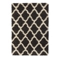 thumbnail image 2 of Sweet Home Stores Cozy Moroccan Trellis Design Contemporary Living & Bedroom Soft Shag Area Rug, 5' x 7', Charcoal Gray, 2 of 5