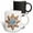 Multicolor, variant on 3drose, Pretty Christmas Snowflake Cookie Illustration, 15oz Mug