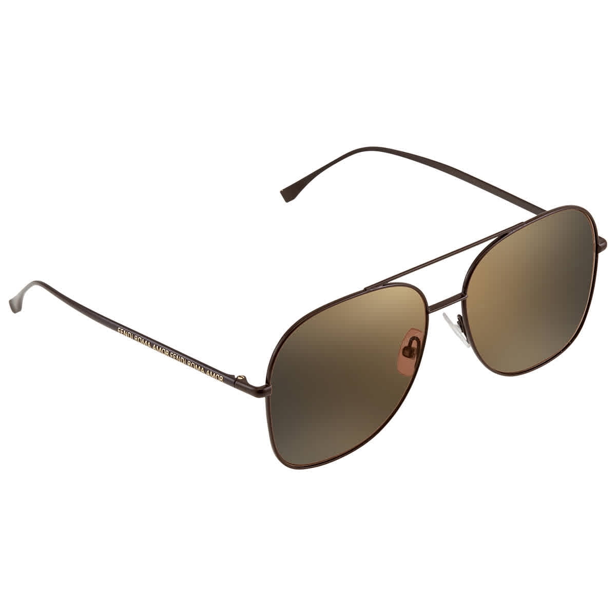 Fendi Gold Decor Ladies Sunglasses FF 0375/G/S 009Q 57