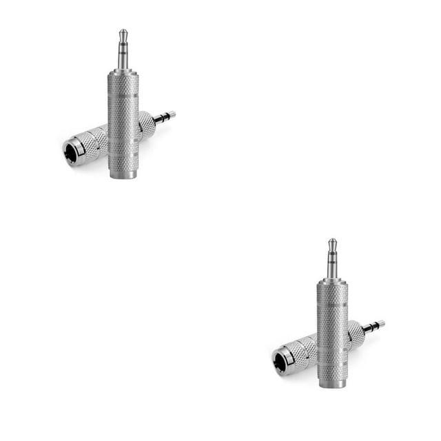 Bearachild Headphone Adapter Jack Converter Convenient Audio Gold Plating Degree Treads Plug Installment Process Grip 360 Easy for Mixer Type3 NO3