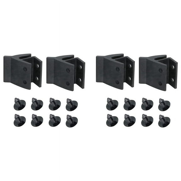 2X Golf Cart Windshield Retaining Clips for Club Car Precedent Fit 1X1Inch Tube of Carts, 103677101