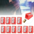 thumbnail image 4 of Octpeak Correcteur de Pointe de Billard, 10 Pcs Correcteur Portable de Pointe de Billard, Accessoire Fournitures Taille-Crayon Forme, Formeur de Pointe de Billard, 4 of 8