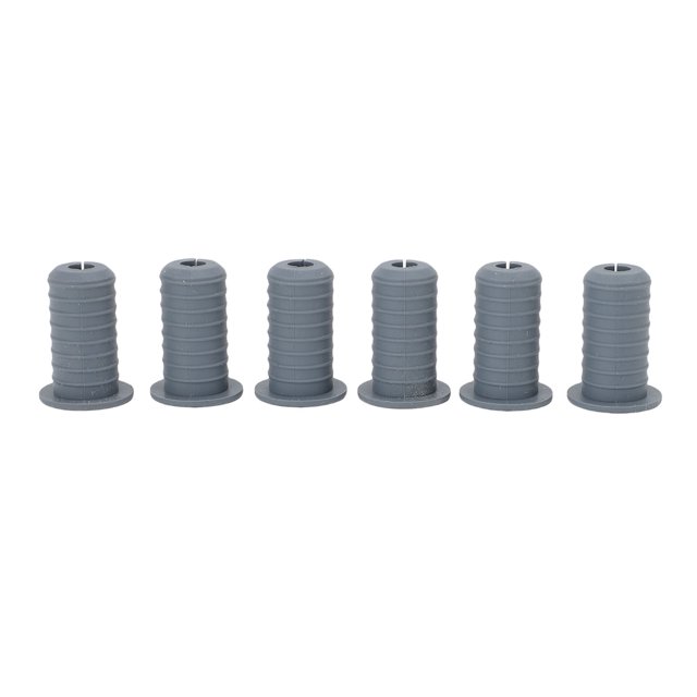 Kit de Routage de Câbles 6 Pcs, Ensemble de Passe-Câbles Satellite Passe-Câbles en Caoutchouc Diamètre de Trou 7mm Diamètre Extérieur 3/4 Po Passe-Câbles Mural pour Projets Ou Réparations