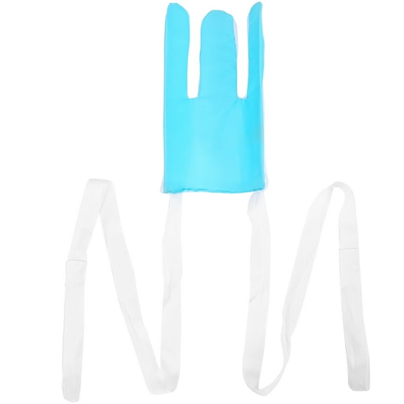 Sock Aid Tool No Bending Socks Wearing Helper Puller for Senior, Pregnant, Diabetics - Pull Up Assistance Help [ blue white]