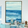 thumbnail image 2 of Designart - Lost in Blue Panel - Nautical & Coastal Framed Canvas, 2 of 3