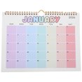 thumbnail image 1 of ColoMX Calendario de pared mensual 2026: Planificador colgante con espiral - 28 x 21 cm. Calendario decorativo moderno para oficina, cocina, hogar y planificación., 1 of 8
