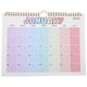 thumbnail image 1 of ColoMX Calendario de pared mensual 2026: Planificador colgante con espiral - 28 x 21 cm. Calendario decorativo moderno para oficina, cocina, hogar y planificación., 1 of 8