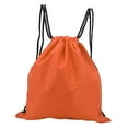 thumbnail image 3 of Drawstring Backpack, Oxford Cloth Material Light Weight Gym Sack  For School Rose,Fluorescence,Yellow,Orange, 3 of 8