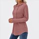 thumbnail image 4 of Sudaderas con Capucha para Mujer, Sudaderas de Gran Tamaño, Camisetas de Larga, Suéteres, Suéteres de Otoño, Tops. Rosa XXL, 4 of 6
