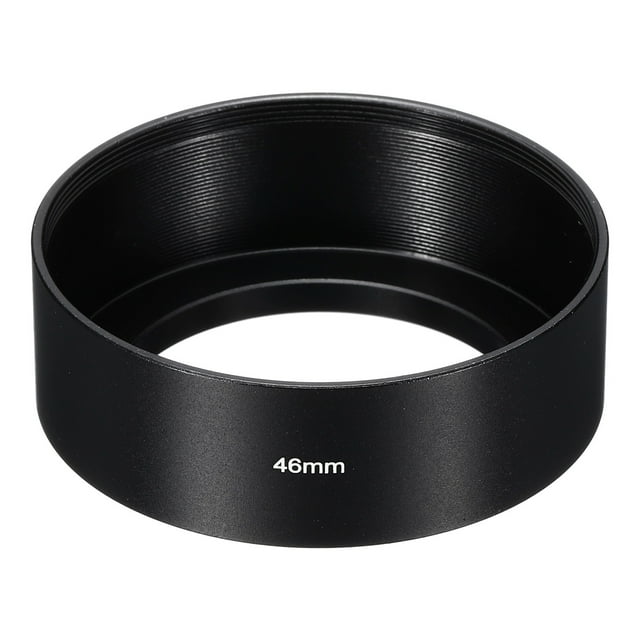 Unique Bargains 46mm Lens Hood, Standard Focus Frosted Surface Anti-reflective Inside Hood