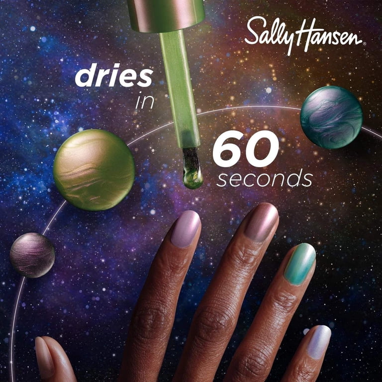 Sally Hansen Insta-Dri Galactic Planet Purple, Metallic Purple