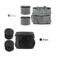 thumbnail image 2 of Sac de Voyage pour Chien Sac de Rangement pour Fournitures pour Animaux avec 2 Conteneurs Alimentaires Sac de Rangement Portable pour Chat avec Multiples Poches, 2 of 8