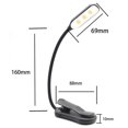 thumbnail image 3 of Luz De Lectura De Libro 7Led Luz De Libro De Carga Usb 9 Modos De Iluminación Luz Nocturna Para Dormir En El Trabajo Guardurnaity HA036503-00, 3 of 6