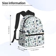 thumbnail image 3 of Fotbe Modern Industry Lightweight Casual Laptop Backpack for Men and Women, Daily use Waterproof backpack, Backpack for College, 3 of 7