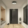 thumbnail image 5 of Artika Aiden 13 in. 1-Light Modern Black Integrated LED 5 CCT Flush Mount Ceiling Light Fixture for Kitchen or Bedroom, 5 of 5