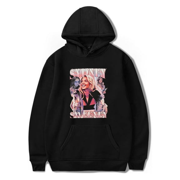 Sydney Sweeney Hoodie Vintage Pullover Fashion Sweatshirt Hip Hop Clothing Unique Tops