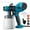 Blue Type 1, variant on Tilswall Paint Sprayer, HVLP Spray Gun, Electric Paint Spray Gun with 4 Nozzles & 3 Patterns, 600ML Container, Lightweight, Easy to Clean for Painting Walls, Furniture, Cabinets, Orange