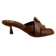 thumbnail image 2 of Zapatillas Mujer NOMADAS Tacones Formales Casuales Elegantes cafe 25, 2 of 4