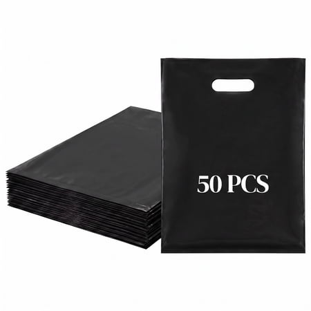 REGALWOVEN Premium Waterproof Present Bags for Clothes and Gifts for All Occasions Black 7.9 x 10.6 REGALWOVEN Premium Waterproof Present Bags for Clothes and Gifts for All Occasions Black 7.9 x 10.6