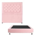thumbnail image 1 of Box Base Cama Queen Size + Cabecera Mary Rosa, 1 of 7