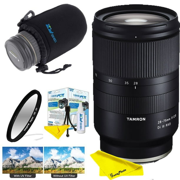 Tamron 28 75mm F 2 8 Di Iii Rxd Full Frame E Mount Lens For Sony Uv Filter Buzz Photo Kit Walmart Com Walmart Com