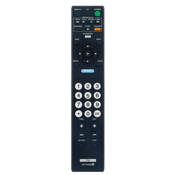 RM-YD028 RMYD028 Universal Replacement Remote Control Fit for TV KDL19L5000 KDL-32XBR9 KDL40SL150 KDL-46S504 KDL46S51009 KDL52S51009 KDL-52S51009